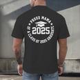 Proud Mama Of a Class Of 2025 Graduate Graduation 2025 Men's Back Print T-Shirt