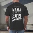 Proud Mama Senior 2019 Mom Graduate Graduation MommyShirt Men's Back Print T-Shirt