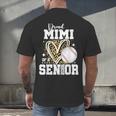 Proud Mimi Of A 2026 Senior Baseball Graduation Leopard Men's Back Print T-Shirt