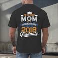 Proud Mom Of 2018 Graduate Shirt Graduation Grad Class Men's Back Print T-Shirt
