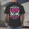 Proud Mom Of 2019 Graduate Class 2019 Tshirt Graduation Men's Back Print T-Shirt