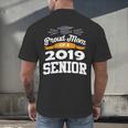 Proud Mom Of A 2019 Senior Graduation Class Outfit T-Shirt Men's Back Print T-Shirt