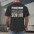 Proud Mom Of 2019 Senior Graduation Shirt Graduate Men's Back Print T-Shirt