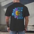 Proud Mom Of a 2022 Senior Shirt Graduation 2022 Women's Men's Back Print T-Shirt