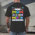 Proud MOM Of a 2025 PRE-K Graduate -Graduation Men's Back Print T-Shirt