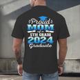 Proud Mom Of 5th Grade Graduate 2024 Elementary Graduation Men's Back Print T-Shirt