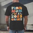 Proud Mom Of A Class Of 2023 Graduated Graduation Women Men's Back Print T-Shirt
