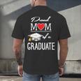Proud Mom Of A High School Graduation Senior Mom Shirt Men's Back Print T-Shirt
