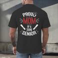 Proud Mom Mother Of a 2019 Graduate TShirt Graduation Men's Back Print T-Shirt