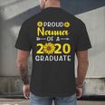Proud Nanna Of 2020 Graduate Class Of 2020 Graduation Men's Back Print T-Shirt