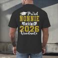 Proud Nonnie Of a Class Of 2026 Graduate Graduation 2026 Men's Back Print T-Shirt
