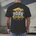 Proud Papa Of A 2026 Graduate Grad Senior Graduation Men's Back Print T-Shirt