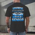 Proud Parent Of a 2018 Senior Graduation Men's Back Print T-Shirt