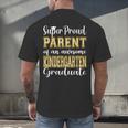 Proud Parent Of Kindergarten Graduate 2024 Graduation Parent Men's Back Print T-Shirt