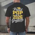 Proud Pop Of A 2026 Graduate Class Of 2026 Graduation Men's Back Print T-Shirt
