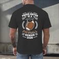 Proud Sister Of a 2026 Football Senior Graduation Men's Back Print T-Shirt