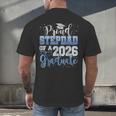 Proud Stepdad Of Senior 2026 Class Of 2026 Graduation Men's Back Print T-Shirt