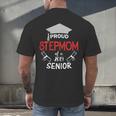 Proud Stepmom Of a 2019 Senior Graduation Family Men's Back Print T-Shirt