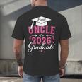 Proud Uncle Of a Class Of 2026 Graduate For Graduation Men's Back Print T-Shirt