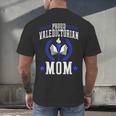 Proud Valedictorian Mom Graduation Grad Mom Class Of 2025 Men's Back Print T-Shirt