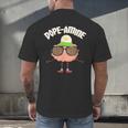 Psychology Major PsyD PhD 2024 Dopamine Graduation Men's Back Print T-Shirt
