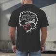 Queen PhD Doctorate Degree Graduation PsyD EdD Men's Back Print T-Shirt