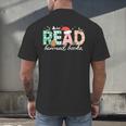 Read Banned Books Christmas Holiday Men's Back Print T-Shirt Read Banned Books Christmas Holiday Men's Back Print T-Shirt