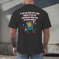 If You Can Read This Gamer Humor Gaming Introvert Men's Back Print T-Shirt If You Can Read This Gamer Humor Gaming Introvert Men's Back Print T-Shirt