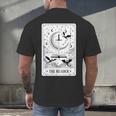 The Reader Tarot Card Bookworm Books Lover Dragon Librarians Men's Back Print T-Shirt The Reader Tarot Card Bookworm Books Lover Dragon Librarians Men's Back Print T-Shirt