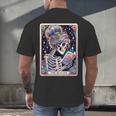 The Reader Tarot Card Women Book Lover Librarian Read Men's Back Print T-Shirt