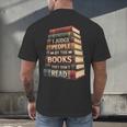 Reading Book Men's Back Print T-Shirt