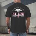 Respiratory Therapist Graduation Class Of 2018 Pink RT Life Men's Back Print T-Shirt