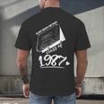 Reunion Class Of 1987 School Graduation Blast From The Past Men's Back Print T-Shirt