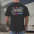 RN New Nurse Est 2020 Cute Nursing School Graduation 2K20 Men's Back Print T-Shirt