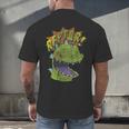 Rugrats Reptar Distressed Comic Book Style Cartoon Men's Back Print T-Shirt