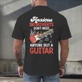 Sarcastic Introvert Need Guitar Sad Song Introvert Guitarist Men's Back Print T-Shirt Sarcastic Introvert Need Guitar Sad Song Introvert Guitarist Men's Back Print T-Shirt