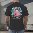 Sarcastic Loner Introvert Clothing Not Friendly Do Not Touch Small Men's Back Print T-Shirt Sarcastic Loner Introvert Clothing Not Friendly Do Not Touch Small Men's Back Print T-Shirt