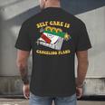 Self Care Is Canceling Plans Introvert Men's Back Print T-Shirt Self Care Is Canceling Plans Introvert Men's Back Print T-Shirt