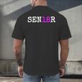 Senior 2018 TShirt Graduation Class Of 2018 Tee Shirt Men's Back Print T-Shirt