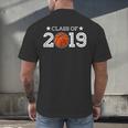 Senior 2019 Basketball Shirt Graduation Class Of 2019 Stars Men's Back Print T-Shirt