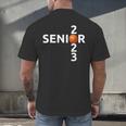Senior 2023 Basketball Graduation Party Men's Back Print T-Shirt