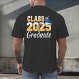 Senior 2025 Class Of 2025 Senior Graduate 2025 Graduation Men's Back Print T-Shirt