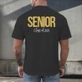 Senior 2025 Graduation Class Of 2025 Senior Men Women Men's Back Print T-Shirt