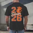 Senior Basketball Class Of 2026 Crew Basketball Graduation Men's Back Print T-Shirt