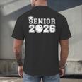Senior Bowling Class Of 2026 Graduation School Graduate Men's Back Print T-Shirt