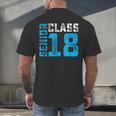 Senior Class 18 Shirt Graduation Apparel T-Shirt Men's Back Print T-Shirt