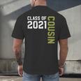 Senior Class Of 2021 Cousin Graduation Men's Back Print T-Shirt