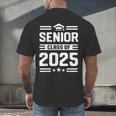 Senior Class Of 2025 Shirt High School Graduation 2025 Men's Back Print T-Shirt
