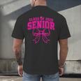 Senior Class Of 2026 Coquette Pink Bow Graduation 2026 Men's Back Print T-Shirt