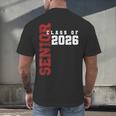 Senior Class Of 2026 Graduation Grad 26 Men's Back Print T-Shirt
